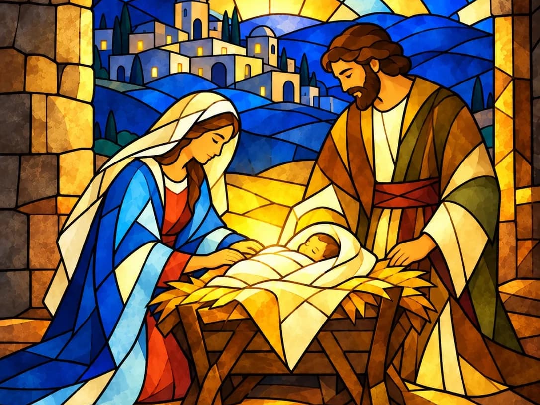 Artwork for the Nativity story
